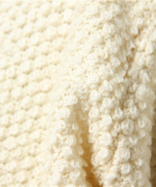 SENSE OF PLACE by URBAN RESEARCH(センスオブプレイスバイアーバンリサーチ)の「-A-ブークレZIPカーデ(カーディガン/ボレロ・メンズ・ホワイト/ネイビー・L/M)」の11枚目の写真