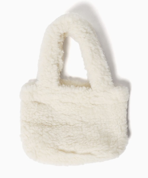 COLD BREAKER（コールドブレーカー）の「COLD BREAKER/コールドブレーカー FLOSSY BAG バッグ（ハンドバッグ・レディース・ライトグレー/ナチュラル・FREE）」の7枚目の写真