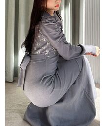 RESEXXY | モノグラムマーメイドニットワンピース(ワンピース)