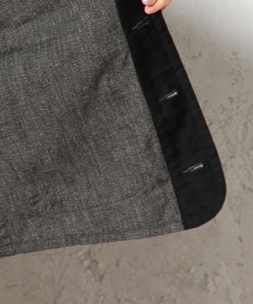 green label relaxing（グリーンレーベルリラクシング）の「MIX/TWIST 6B ベスト◆（ベスト・メンズ・ダークグレー/ネイビー・MEDIUM/LARGE）」の13枚目の写真