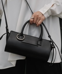 WILLFULLY | cylinder real leather mulch bag(ハンドバッグ)