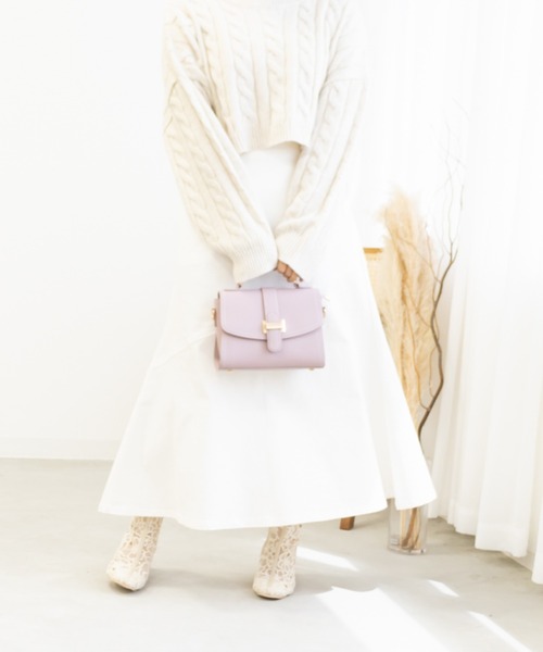 CLETTE(クレット)の「ストレッチマーメイドスカート(スカート・レディース・オフホワイト/ネイビー・5L/LL/4L/3L)」の4枚目の写真