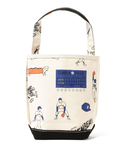 TEMBEA(テンベア)の「TEMBEA / BAGUETTE TOTE MINI PRINT(トートバッグ・メンズ・その他3/その他2/その他/その他1/その他4/その他6/その他5/その他8/その他7/ブラック/オリーブ/ブラック系その他4/グリーン系その他4/ブルー・ONE SIZE)」の2枚目の写真