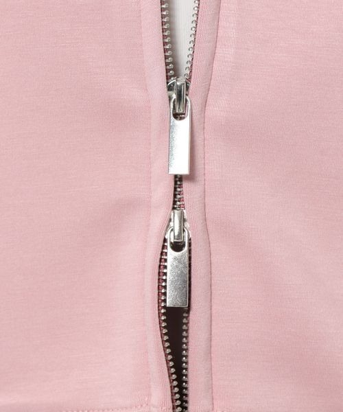 mysty woman（ミスティウーマン）の「ダブルZIPフーディ　101955（パーカー・レディース・ブラック/ライトピンク/オフホワイト/グリーン・FREE）」の18枚目の写真