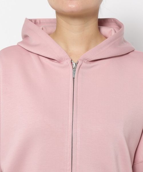 mysty woman（ミスティウーマン）の「ダブルZIPフーディ　101955（パーカー・レディース・ブラック/ライトピンク/オフホワイト/グリーン・FREE）」の15枚目の写真