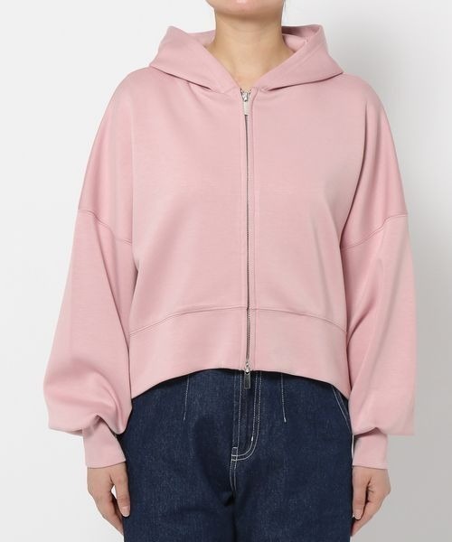 mysty woman（ミスティウーマン）の「ダブルZIPフーディ　101955（パーカー・レディース・ブラック/ライトピンク/オフホワイト/グリーン・FREE）」の12枚目の写真