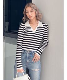GYDA | POLO ニットトップス(ニット/セーター)