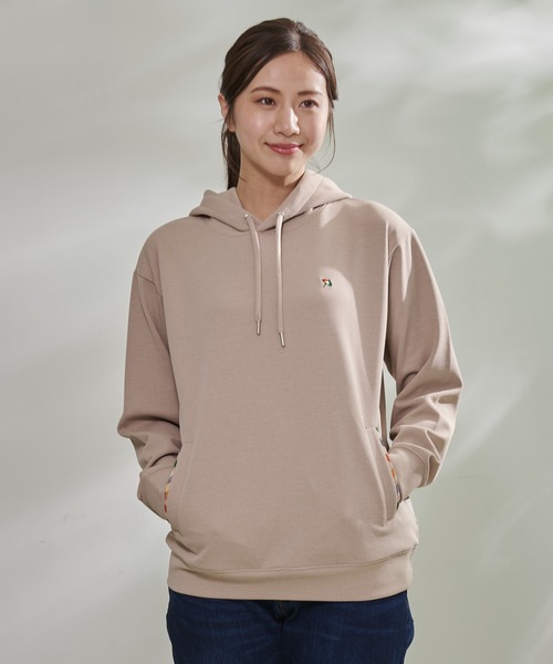 Arnold Palmer（アーノルドパーマー）の「ウールライクスウェット シェア フーディ（パーカー・レディース・ライトベージュ/アイボリー/ブラック・L/M/S/LL/XS）」の3枚目の写真