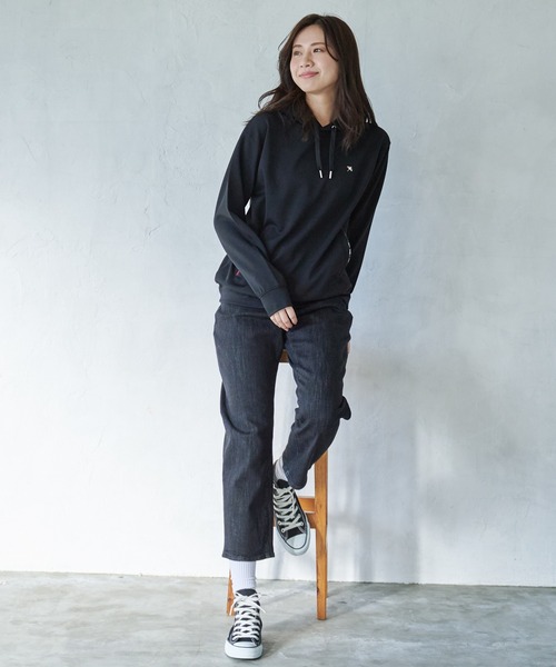 Arnold Palmer（アーノルドパーマー）の「ウールライクスウェット シェア フーディ（パーカー・レディース・ライトベージュ/アイボリー/ブラック・L/M/S/LL/XS）」の22枚目の写真