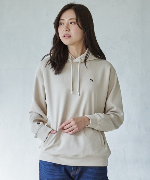 Arnold Palmer（アーノルドパーマー）の「ウールライクスウェット シェア フーディ（パーカー・レディース・ライトベージュ/アイボリー/ブラック・L/M/S/LL/XS）」の15枚目の写真