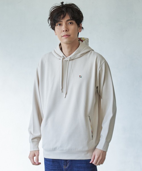 Arnold Palmer（アーノルドパーマー）の「ウールライクスウェット シェア フーディ（パーカー・レディース・ライトベージュ/アイボリー/ブラック・L/M/S/LL/XS）」の12枚目の写真