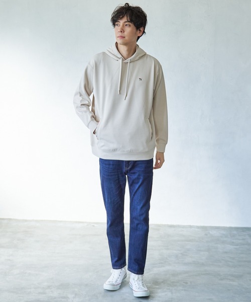 Arnold Palmer（アーノルドパーマー）の「ウールライクスウェット シェア フーディ（パーカー・レディース・ライトベージュ/アイボリー/ブラック・L/M/S/LL/XS）」の13枚目の写真