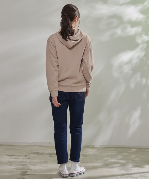 Arnold Palmer（アーノルドパーマー）の「ウールライクスウェット シェア フーディ（パーカー・レディース・ライトベージュ/アイボリー/ブラック・L/M/S/LL/XS）」の11枚目の写真