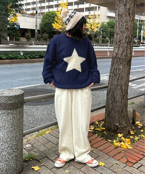kutir（クティール）の「起毛アソートニットプルオーバー（ニット/セーター・レディース・ネイビー/ブルー/レッド/ボルドー/アイボリー/その他・FREE）」の13枚目の写真