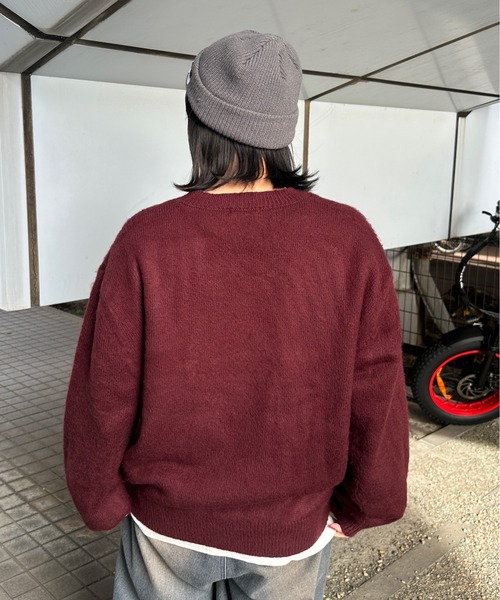 kutir（クティール）の「起毛アソートニットプルオーバー（ニット/セーター・レディース・ネイビー/ブルー/レッド/ボルドー/アイボリー/その他・FREE）」の19枚目の写真