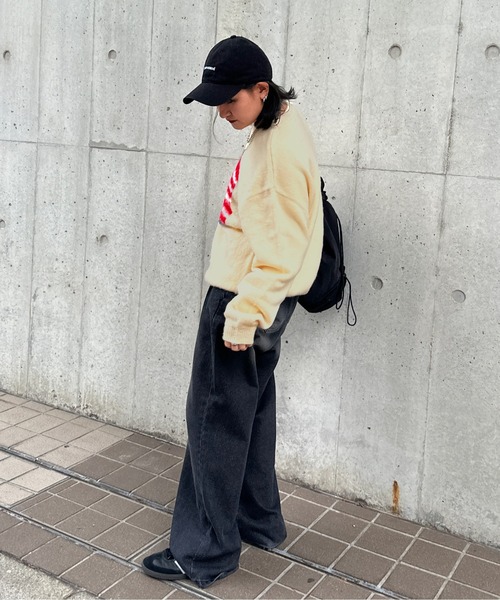 kutir（クティール）の「起毛アソートニットプルオーバー（ニット/セーター・レディース・ネイビー/ブルー/レッド/ボルドー/アイボリー/その他・FREE）」の7枚目の写真