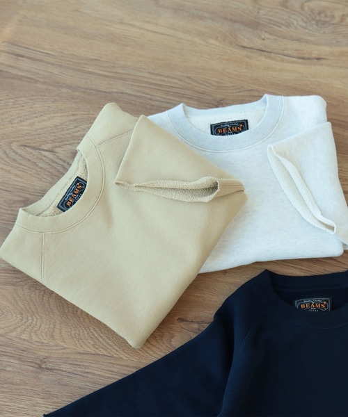 BEAMS PLUS / カットオフ ショートスリーブ スウェットシャツ