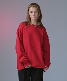 INSIDEOUT PULLOVER SWEATSHIRT/インサイドアウトプルオーバースウェット