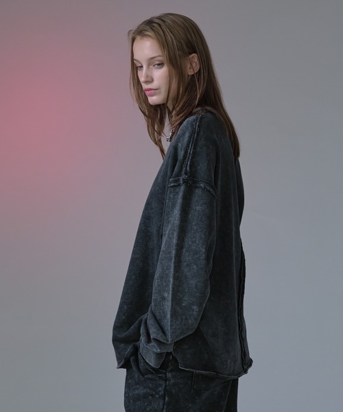 セール】INSIDEOUT PULLOVER SWEATSHIRT/インサイドアウトプル