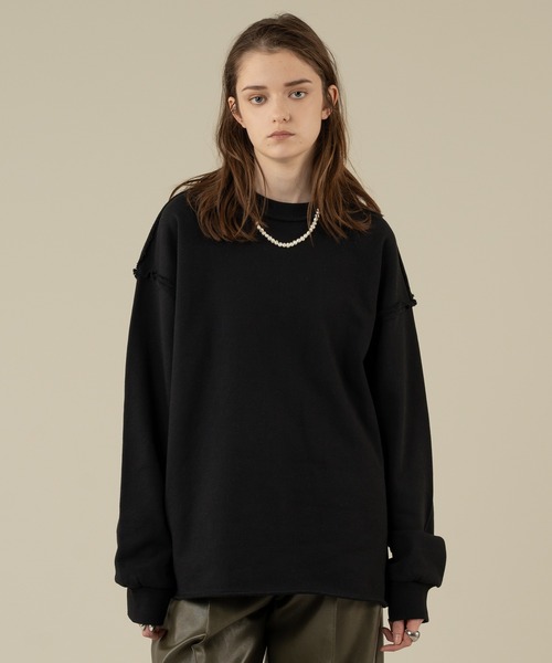 セール】INSIDEOUT PULLOVER SWEATSHIRT/インサイドアウトプル