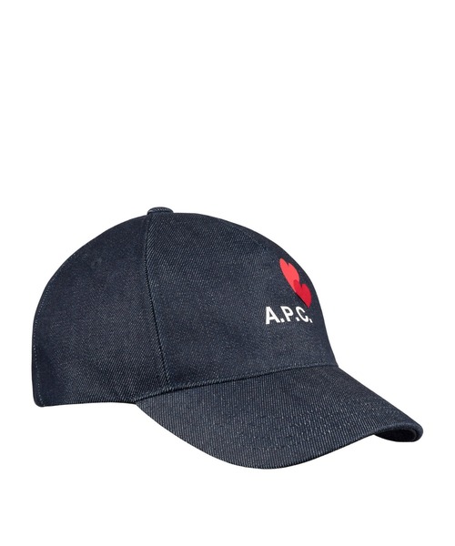 A.P.C.(アーペーセー)の「CASQUETTE EDEN BLONDIE 24P(キャップ・レディース・ブルー・M/S)」の3枚目の写真