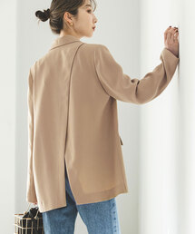 Noble | バッククロスオーバージャケット(テーラードジャケット)