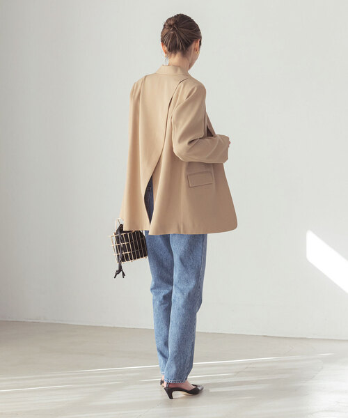 Noble（ノーブル）の「バッククロスオーバージャケット（テーラード