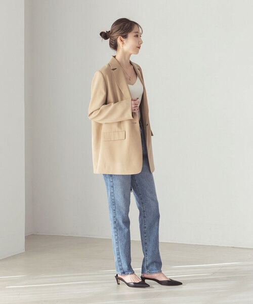 Noble（ノーブル）の「バッククロスオーバージャケット（テーラード