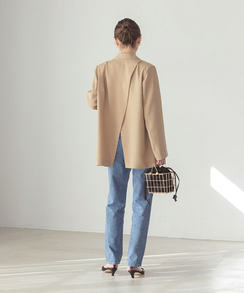 Noble（ノーブル）の「バッククロスオーバージャケット（テーラード