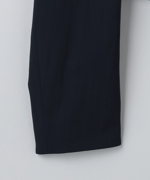 6(ロク)の「<6(ROKU)>ショート ジャケット NAVY(ノーカラージャケット・レディース・ネイビー・36/38)」の8枚目の写真