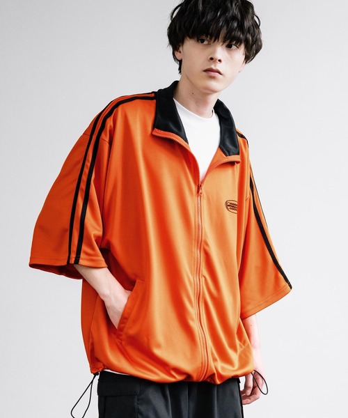 トラックジャケット ブルゾン オーバーサイズ 全2色 韓国 b5103 KANGOL ブルゾン アウター カンゴール 別注コラボ オーバー