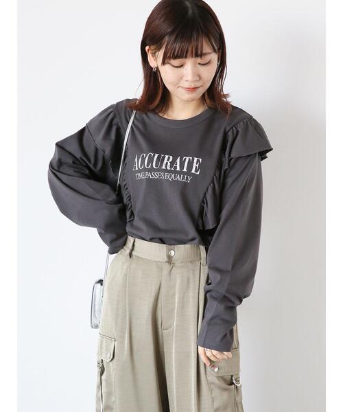 ehka sopo（エヘカソポ）の「サテンカーゴパンツ（その他パンツ・レディース・ブラック/キナリ/オリーブ・F）」の10枚目の写真