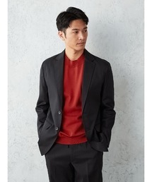 Perfect Suit FActory | 軽量プチプラセットアップ　ジャケット　無地　グレー/ネイビー(テーラードジャケット)