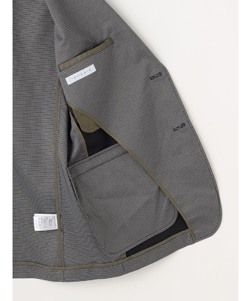 Perfect Suit FActory（パーフェクトスーツファクトリー）の「軽量プチプラセットアップ　ジャケット　無地　グレー/ネイビー（テーラードジャケット・メンズ・ライトグレー/ネイビー・L/LL/M/S/SS）」の4枚目の写真