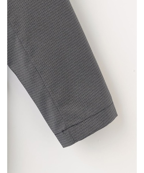 Perfect Suit FActory（パーフェクトスーツファクトリー）の「軽量プチプラセットアップ　ジャケット　無地　グレー/ネイビー（テーラードジャケット・メンズ・ライトグレー/ネイビー・L/LL/M/S/SS）」の9枚目の写真