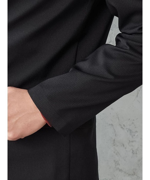 Perfect Suit FActory（パーフェクトスーツファクトリー）の「軽量プチプラセットアップ　ジャケット　無地　グレー/ネイビー（テーラードジャケット・メンズ・ライトグレー/ネイビー・L/LL/M/S/SS）」の14枚目の写真