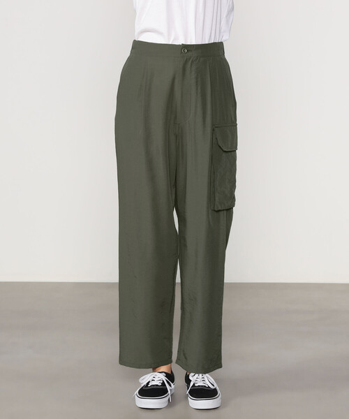 Morris & Sons(モリスアンドサンズ)の「MORRIS & SONS | 5ポケット カーゴパンツ WOMEN(カーゴパンツ・レディース・カーキ/ブラック・0/1)」の7枚目の写真