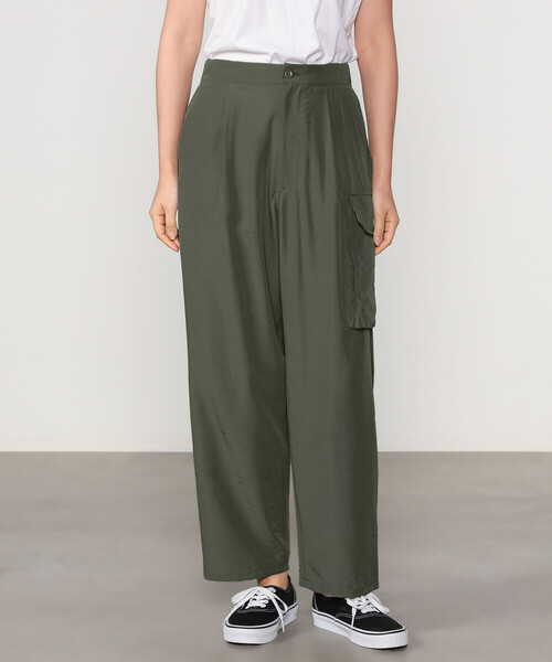 Morris & Sons(モリスアンドサンズ)の「MORRIS & SONS | 5ポケット カーゴパンツ WOMEN(カーゴパンツ・レディース・カーキ/ブラック・0/1)」の1枚目の写真