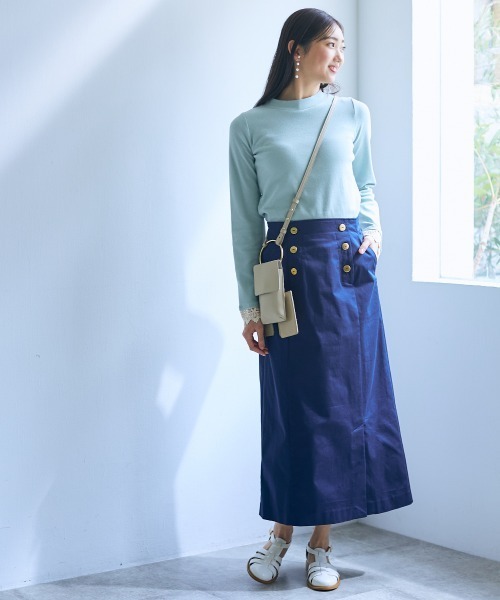 セール】高身長 マリンスカート（トールサイズ）Essenave（スカート