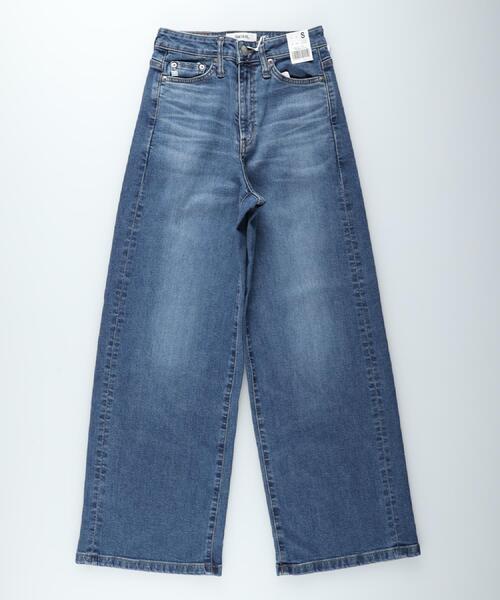 SOMETHING(サムシング)の「SOMETHING(サムシング)【レディース】「LISA」ワイドパンツ(デニムパンツ・レディース・ダークインディゴブルー・XS/S/M)」の9枚目の写真