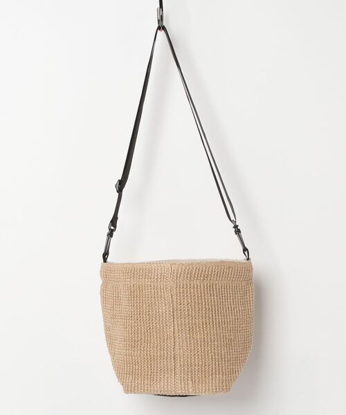 FABRICO（ファブリコ）の「【FABRICO】マークジュートサコッシュ（ショルダーバッグ・レディース・ベージュ系2/ベージュ系1/ベージュ系3・FREE）」の13枚目の写真