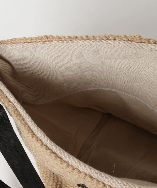 FABRICO（ファブリコ）の「【FABRICO】マークジュートサコッシュ（ショルダーバッグ・レディース・ベージュ系2/ベージュ系1/ベージュ系3・FREE）」の9枚目の写真