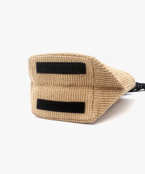 FABRICO（ファブリコ）の「【FABRICO】マークジュートサコッシュ（ショルダーバッグ・レディース・ベージュ系2/ベージュ系1/ベージュ系3・FREE）」の6枚目の写真