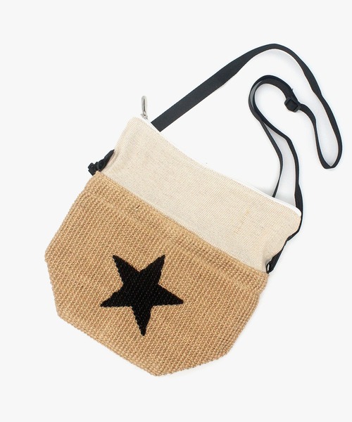 FABRICO（ファブリコ）の「【FABRICO】マークジュートサコッシュ（ショルダーバッグ・レディース・ベージュ系2/ベージュ系1/ベージュ系3・FREE）」の12枚目の写真