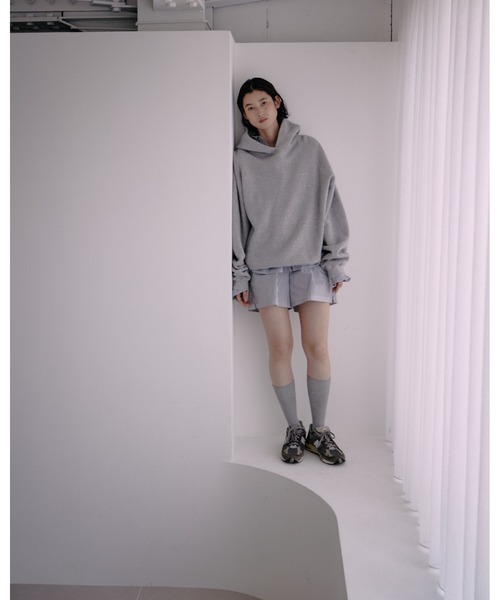 ENCIRCLE(エンサークル)の「【ENCIRCLE/エンサークル】en hoodie/エンフーディー(パーカー)(パーカー・レディース・ダークグリーン/杢グレー/ピンクベージュ・2/1/SHORT)」の20枚目の写真