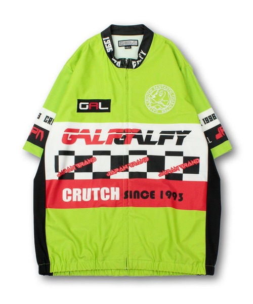 GALFY(ガルフィー)の「【GALFY/ガルフィー】自転車ガルフィーのガチなやつ(シャツ/ブラウス・メンズ・ブルー/レッド/ライム・XL/L)」の4枚目の写真