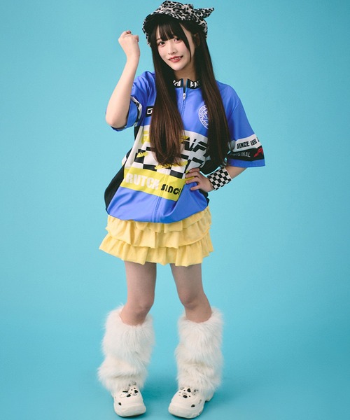 GALFY(ガルフィー)の「【GALFY/ガルフィー】自転車ガルフィーのガチなやつ(シャツ/ブラウス・メンズ・ブルー/レッド/ライム・XL/L)」の18枚目の写真