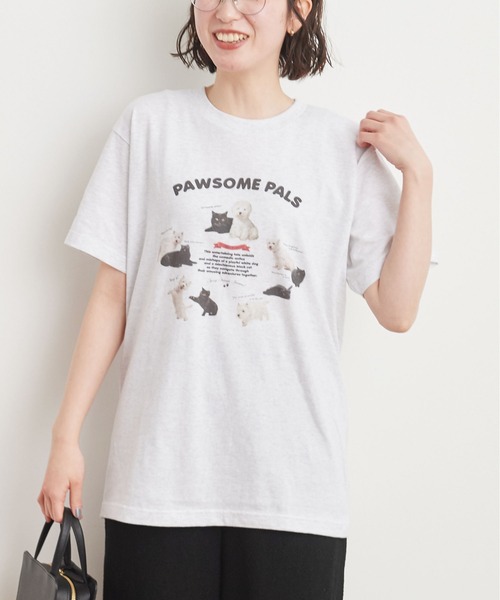 【新品未開封】フィグロンドン　PAWSOME PALS 半袖 Tシャツ fig London（フィグロンドン）の「PAWSOME PALS Tshirt（T