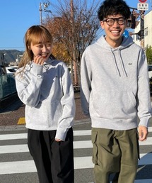 [LACOSTE/ラコステ] ワンポイントロゴ プレミアムスウェットパーカー