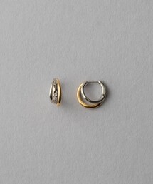 ダブルライン バイカラー ハグピアス